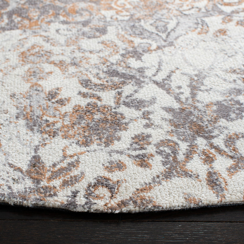 Salt Creek Hand Tufted Viscose Oriental Rug, Rectangle 4' x 6'