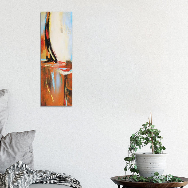 In Search Of I, 30.48 cm H x 91.44 cm W x 1.91 cm D
