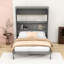Lit escamotable mural avec tablettes Murphy-828281713-828281727