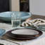 Stacked Organic Handmade Stoneware Dinner Plate-2142529259