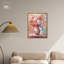 «Un Jarron Con Flores», art mural boho pêche par Art Remedy-111701945-104324962