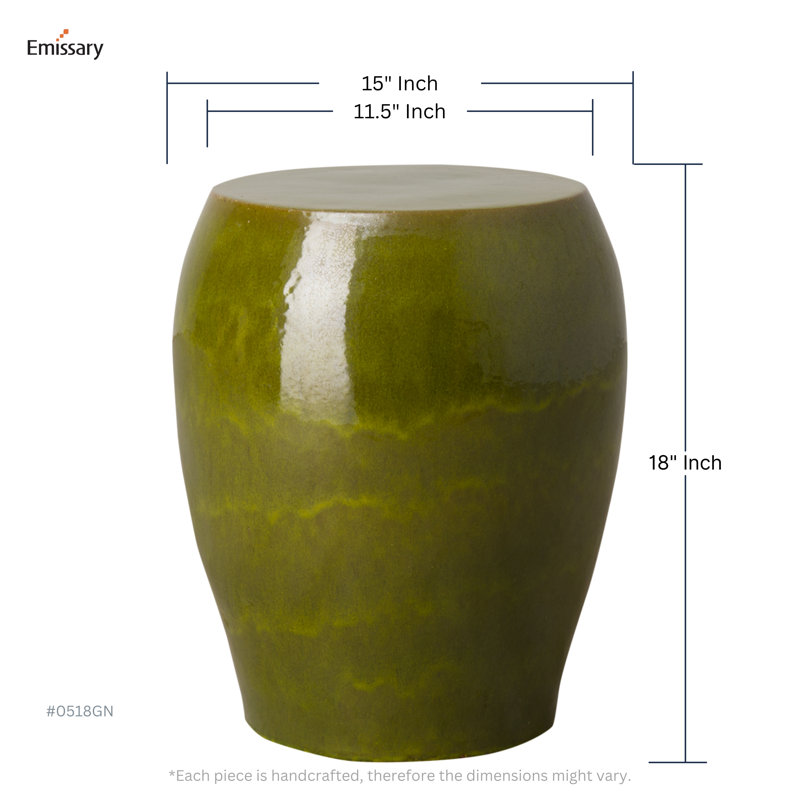 Tabouret de jardin Ceramic, Green