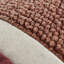 Coussin lombaire tressé à franges en macramé-101178598
