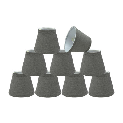 4'' H Fabric Empire Candelabra Shade