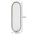 Iron Art Oval Retro Mirror, Antique Effect, Wall Hanging, Suitable For Living Room, Bedroom, and Entrance-2021282567