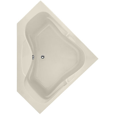 Baignoire d’air encastrée/de coin à chute 60" x 60" lara Designer