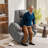 New Fabric Leathaire Electric Lift Recliner With Massage Function-845113933