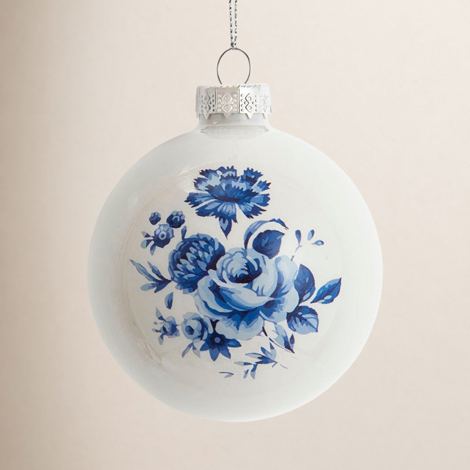 3.15'' Glass Ball Ornament
