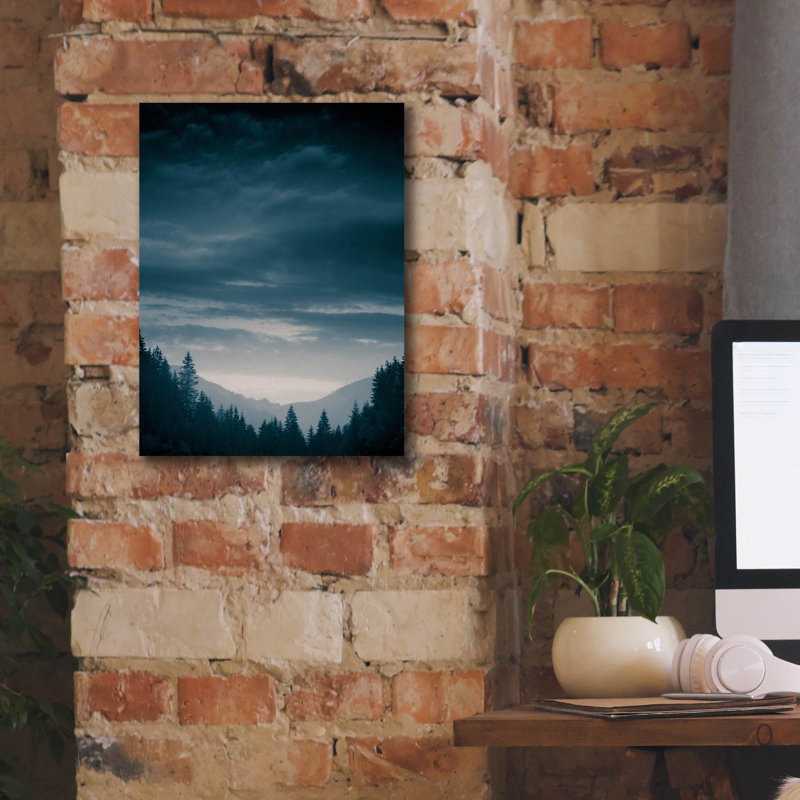 «Blue Mountains Iv» par PhotoINC Studio, H 16 po x l 12 po x P 0,75 po