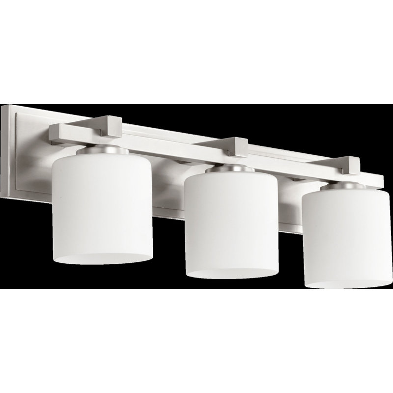 Marshun 3 - Light Dimmable Vanity Light, Satin Nickel