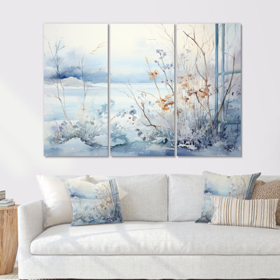 «Frosty Scenic Winter Landscape II - Winter Landscape», art mural
