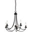 Lustre classique de style bougie Aveline Drea-1050960901