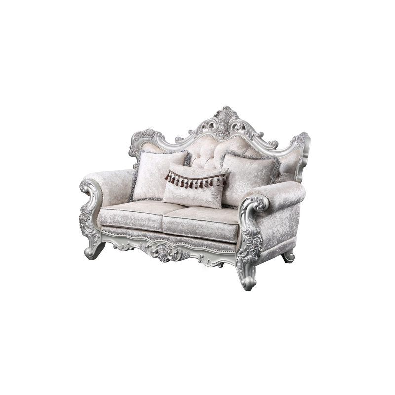 Pinceau traditionnel champagne argenté - élément décoratif élégant