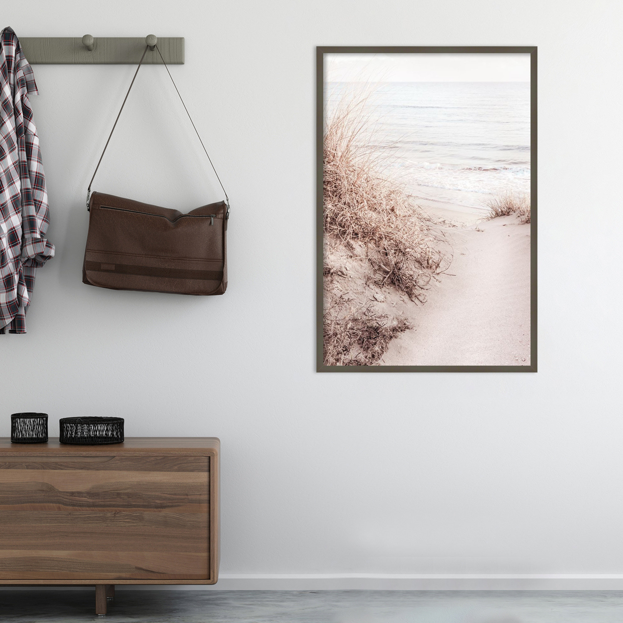 Beach by 1x Studio III, White, 28" W x 41" H
