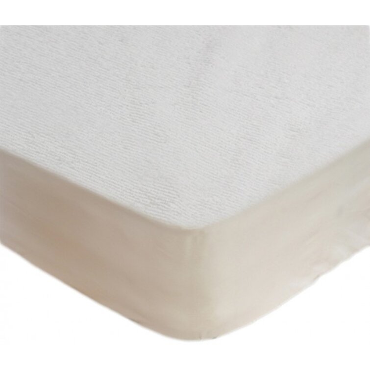 Wayfair Basics Hypoallergenic Waterproof Terry Towel Mattress Protector