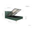 Benninger Upholstered Ottoman Bed-56085226-56085229