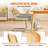 Rattan Dining Chairs Set Of 2, Mid Century Modern Dining Chair, Upholstered Velvet Accent Chair With Rattan Back, Retro Dining Room Kitchen Chair For Living Room, Bedroom, Office (18.1 Inch)