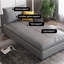 Chaise longue rembourrée Comfort-101537768-101537770