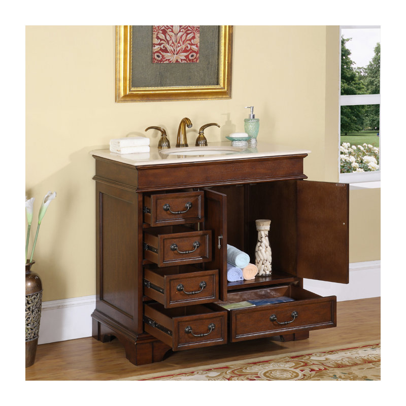 Ensemble de meuble-lavabo simple 36 po Ramsell