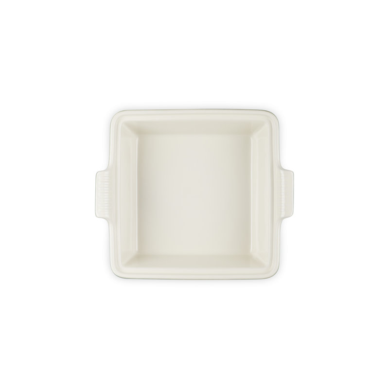 Le Creuset Stoneware Heritage Covered Square Casserole, 2.5 Qt. (9"), Artichaut