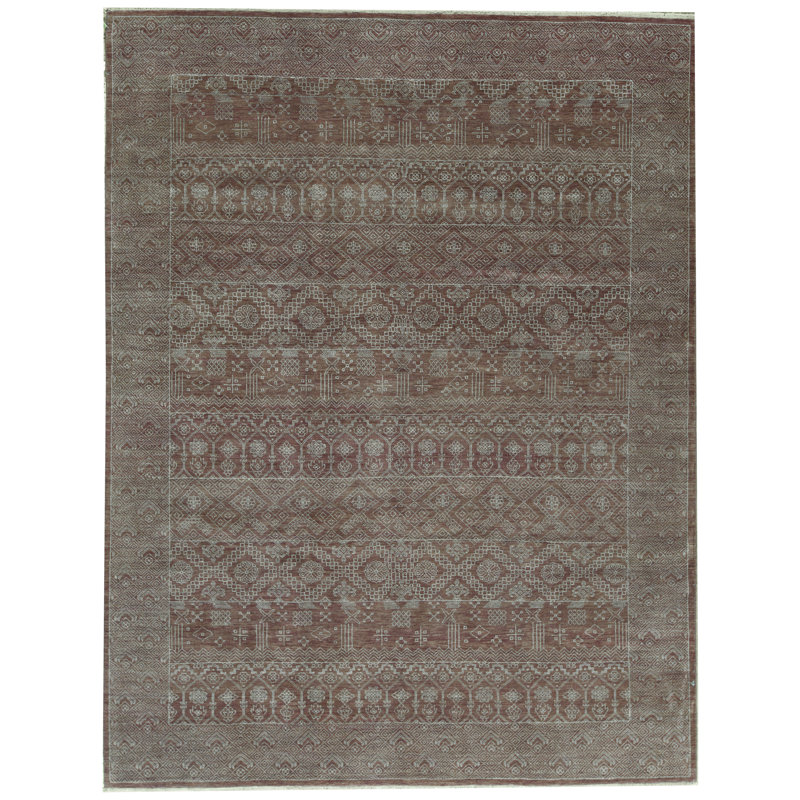 Tapis rouille de haute qualité noué à la main