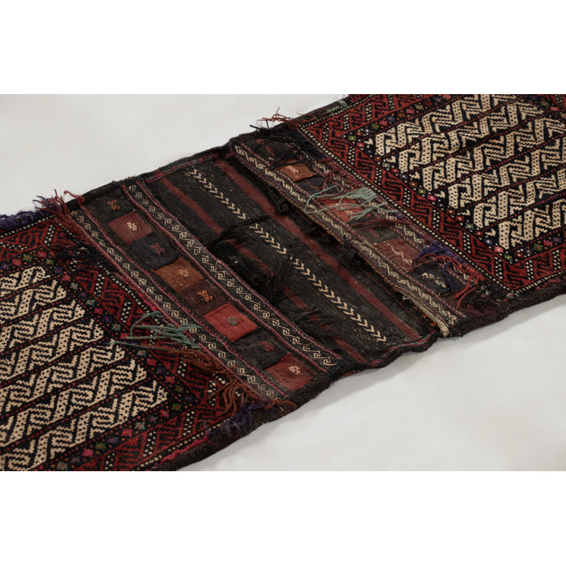 Antique One-of-a-Kind 1'9X4'2 Hand Knotted Area Rug