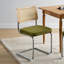Chaise d'appoint en porte-à-faux rembourrée Crumley-302628412-321937467