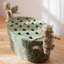 Vase de table en résine Crall Green