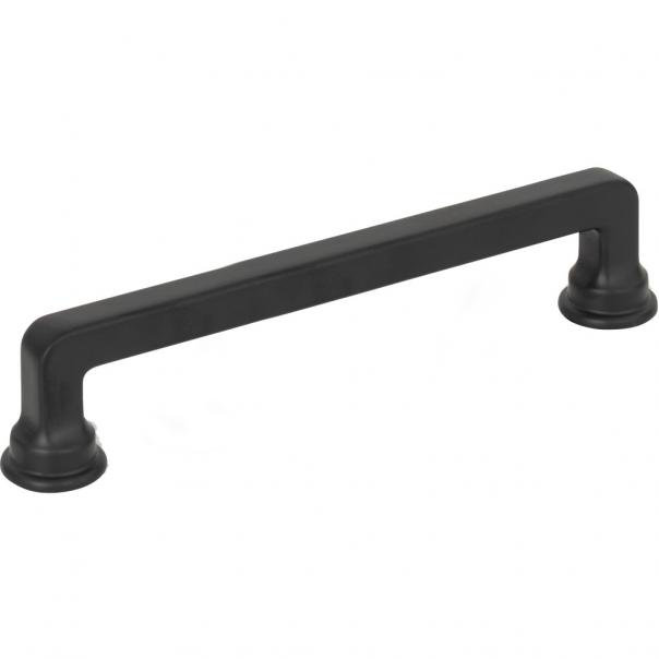 Matte Black Zinc Bar Pull Handle with Mounting Hardware