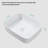 Go Peak Track 15'' Ceramic Rectangular Bathroom Sink