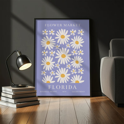 Floral Botanical Matte Poster