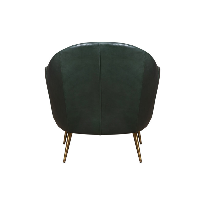 Leo Armchair, Evergreen Genuine Leather