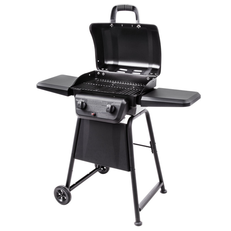 Charbroil American Gourmet Classic Series 2-Burner Compact Propane Gas Grill Cart