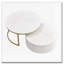 Table basse ronde gigogne cannelée avec tiroir-804511281