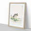 Chinese Little Bittern Bird by Numata Kashu - Picture Frame Painting Print-55680203-55680198