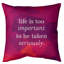 Coussin décoratif intérieur / extérieur Life and Levity-44610282-44610278