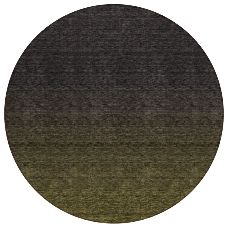  Quadree Area Rug, Round 8'