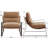 Upholstered Armchair-1593030080