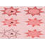 Tapis tissé à la machine en rouge-242826257