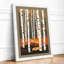 Fox in Autumn Forest Boho - Framed Print-1569413145-1569413154