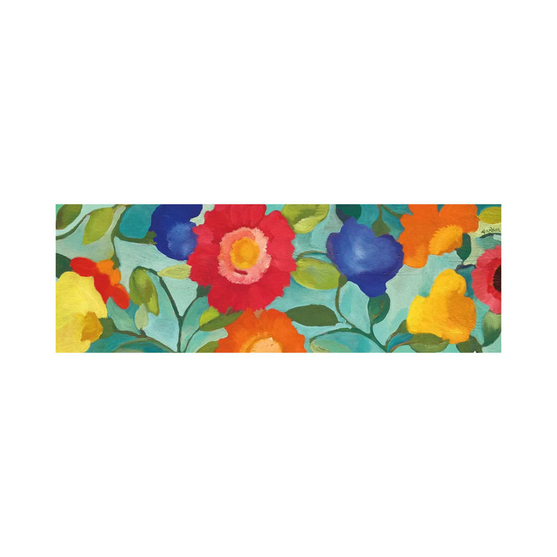 Blue Pan II by Kim Parker - Wrapped Canvas Panoramic Gallery-Wrapped Canvas Giclée, 152.4 cm H x 50.8 cm W x 1.91 cm D