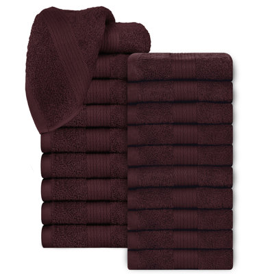 100% Cotton 600 GSM Washcloths 