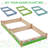 Cisbrough Multi-sized Outdoor Fir Wood Elevated Planter Box for Yard-1209475034-1260006841