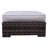 122'' Wide Outdoor Wicker Symmetrical Patio Sectional With Cushions, Fully Assembled