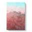 Pink Sunlit Mountains - Wrapped Canvas-56659797