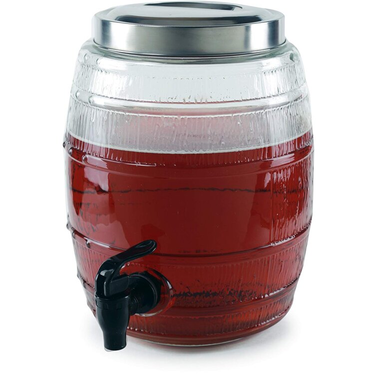 Glass Beverage Dispenser – Cylinder