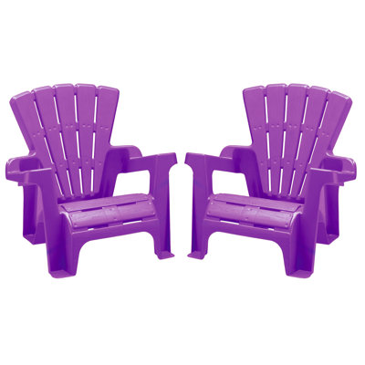 Eslinger Kids 18.5" Adirondack Chair (Set of 2) 