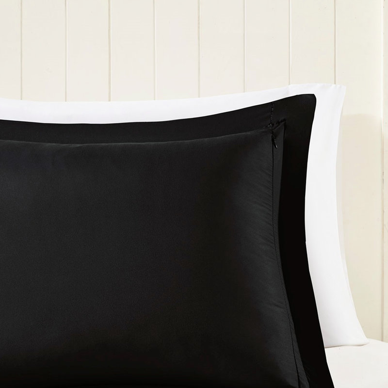 Réchauffement et édredon avec duvet de 3 m, lit double / grand, sans rembourrage, Noir