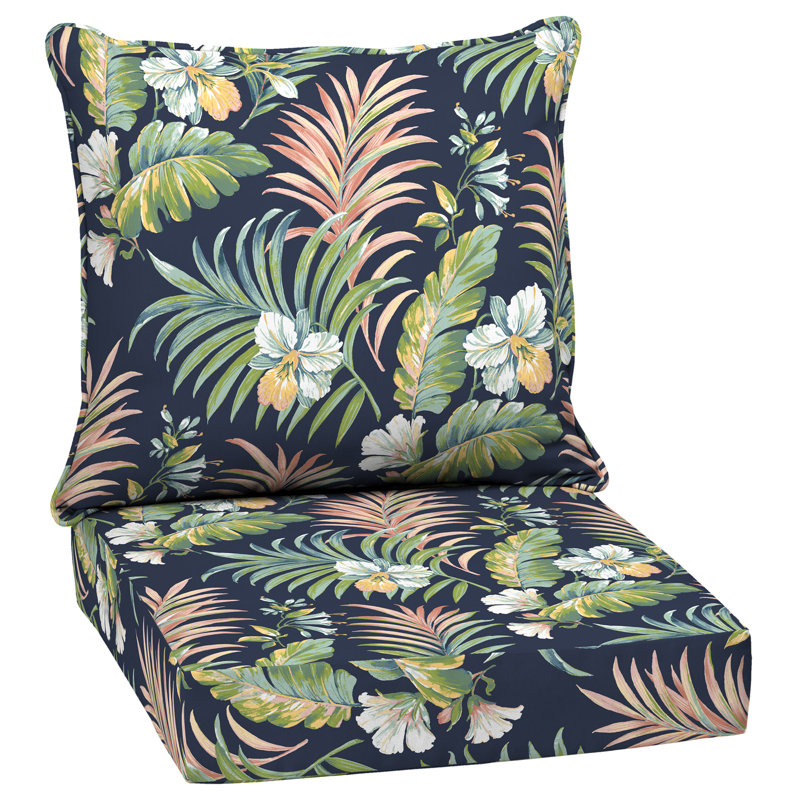 ARDEN Simone Tropical Outdoor Lounge Chair 5.75" Cushion