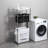 Laundry Hamper 3 Tier Laundry Sorter With 4 Removable Bags For Organizing Clothes, Laundry, Lights, Darks ,Three Hooks